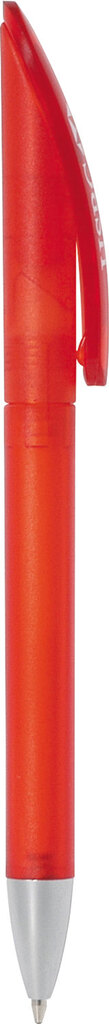 Plastic Pen Twist Action Frosted Barrel Large Clip Nova