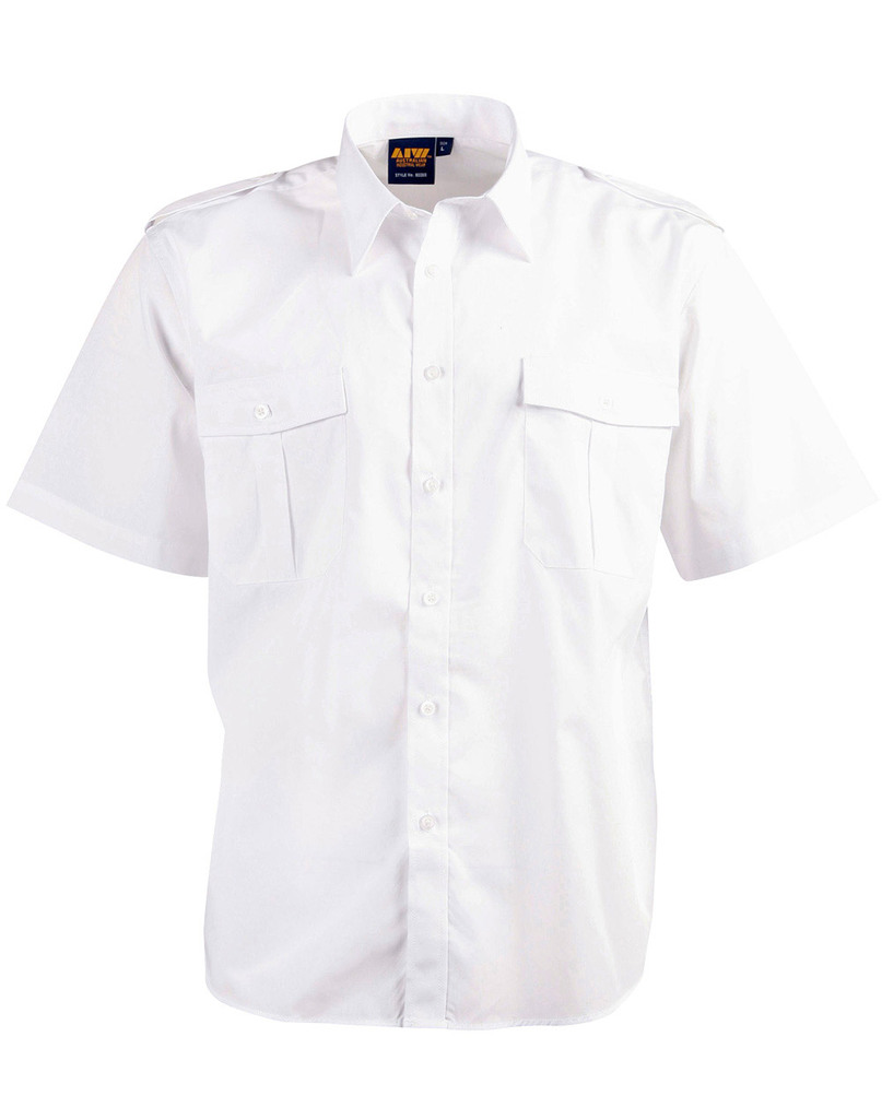 Unisex Epaulette Shirt ,Short Sleeve.