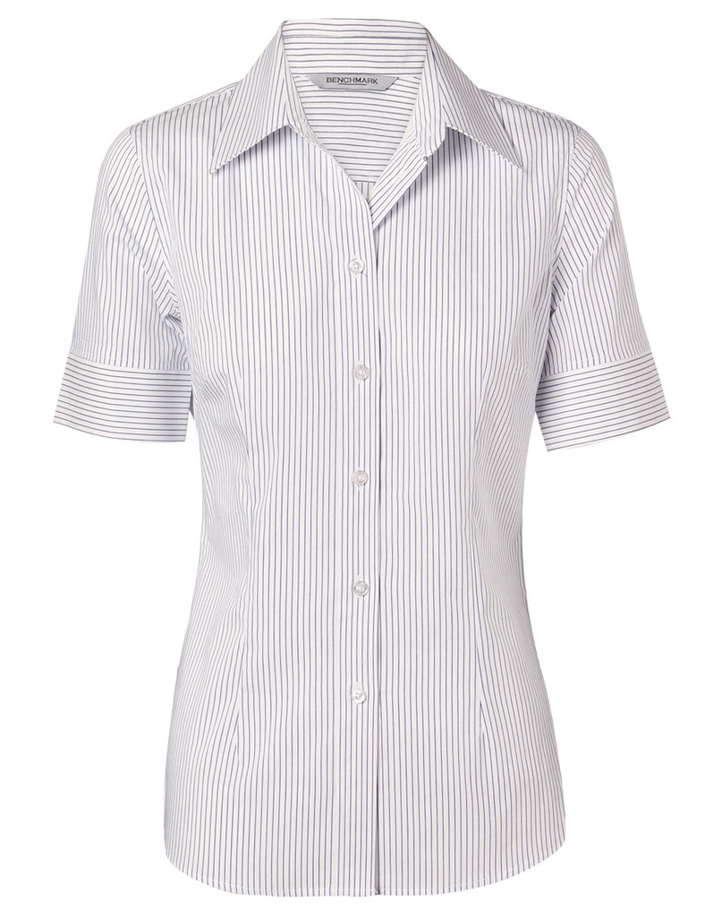 Women's Ticking Stripe S/S Shirt