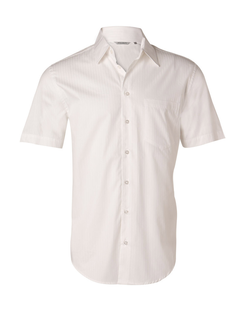 Men's Self Stripe S/S Shirt