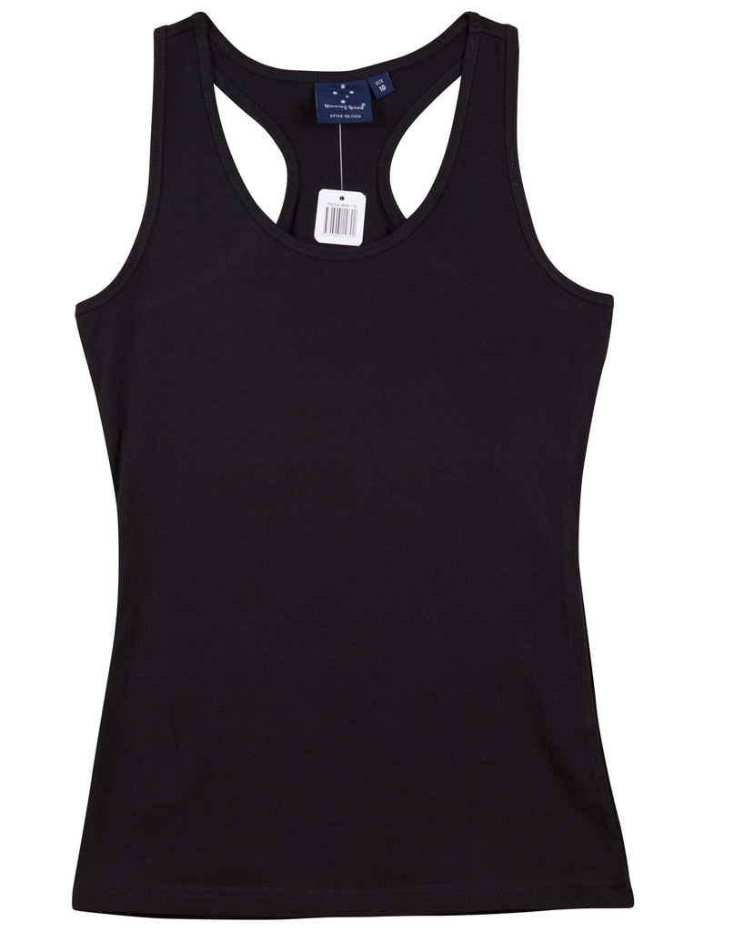 Ladies' Fitted Stretch Singlet