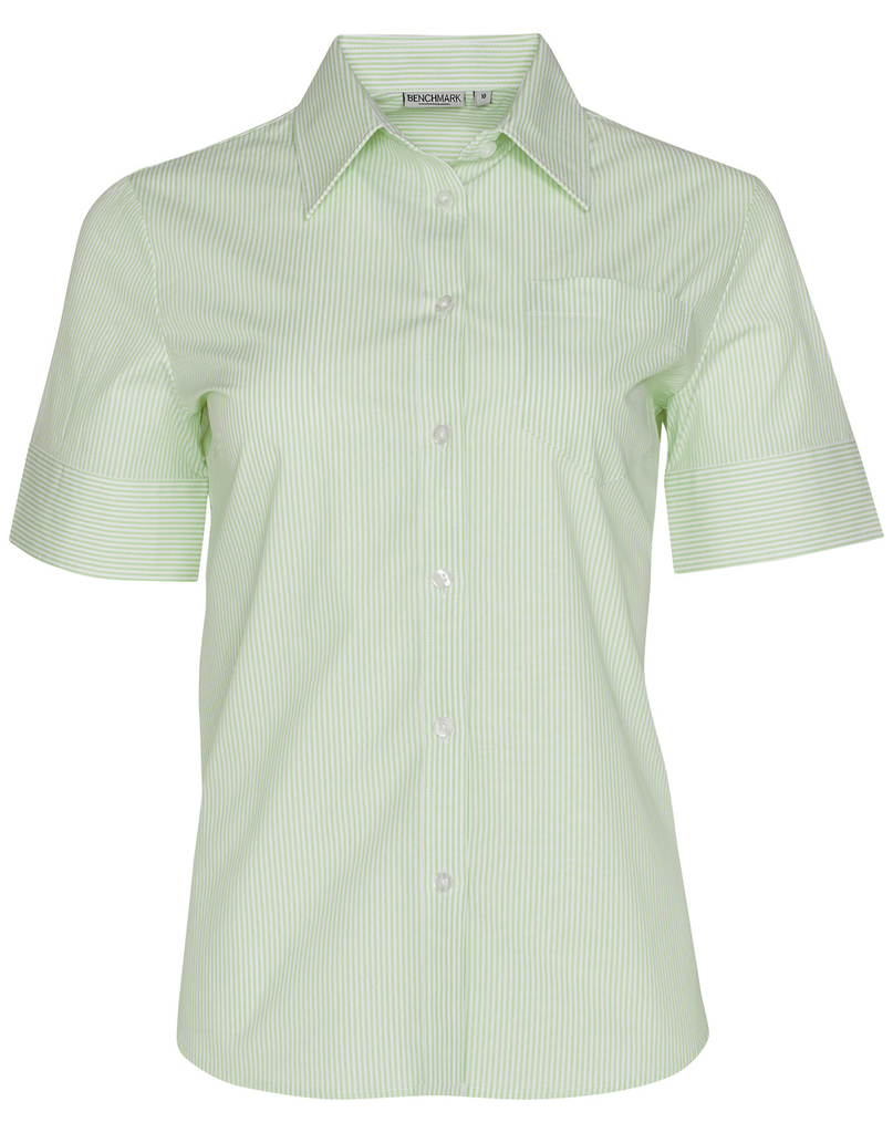 Women's Balance Stripe Short Sleeve Shirt
