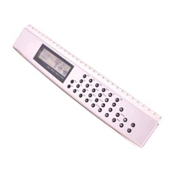UWA Aluminium ruler with calculator