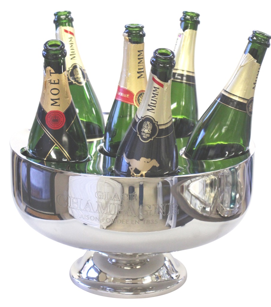 Stainless Steel Glace Champagne Bucket