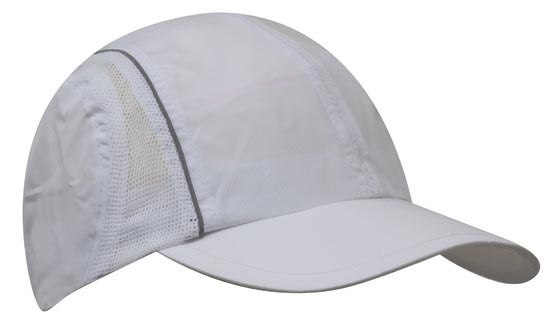 Sports Cap Micro Fibre With Mesh Inserts - Unstructured  4 Panel