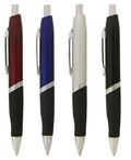 Pen Metal  With Coloured Barrel And Black Rubber Grip Luxor
