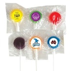 Assorted Colour Lollipops
