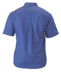 Cross Dyed Short Sleeve Business Shirt 