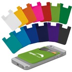 Colour Silicone Phone Wallet
