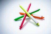 Pen Plastic Chalk Fluro Colours