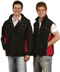 3 In 1 Jacket, Silver Relective Piping