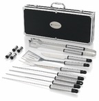 Bbq Tool Set Of 12 In Hard Carry Case