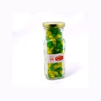 Corporate Coloured Humbugs in Tall Jar 180G