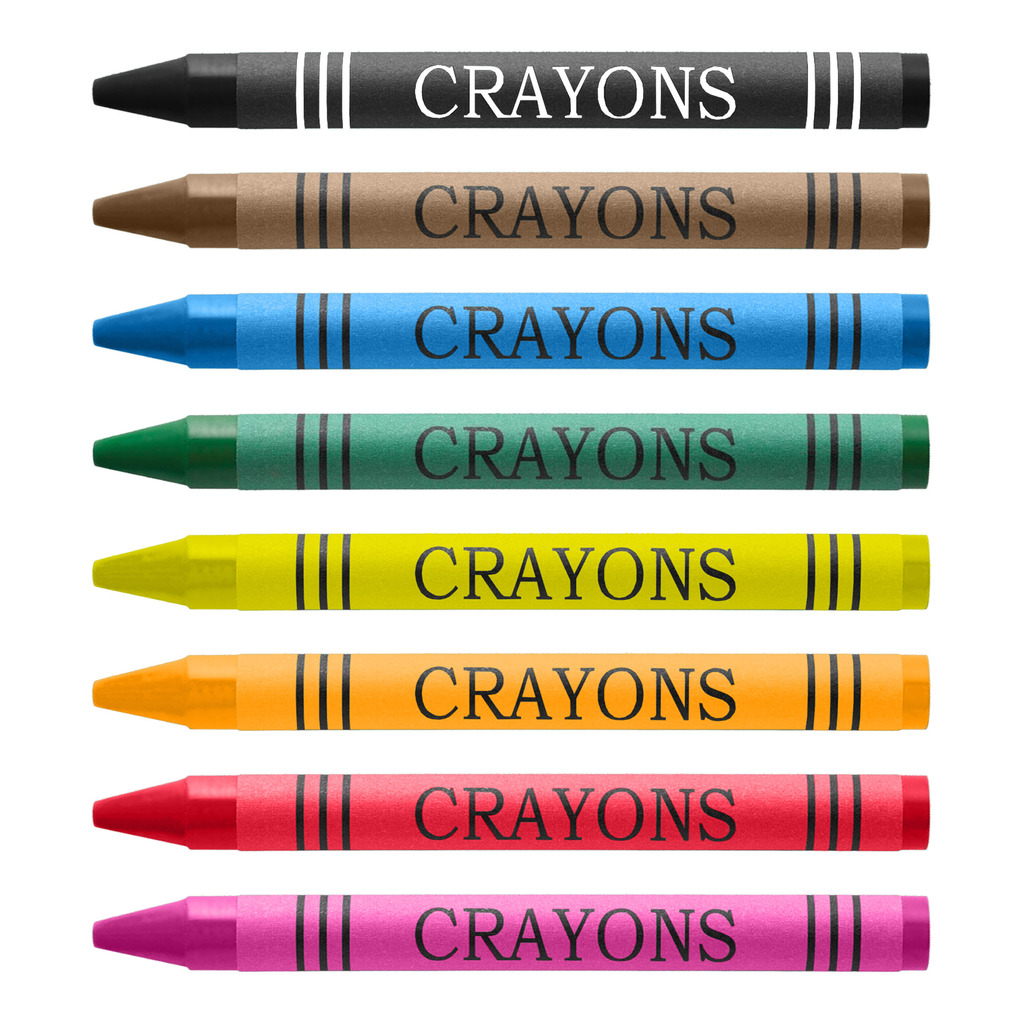 Vincent 8CT Crayon Set