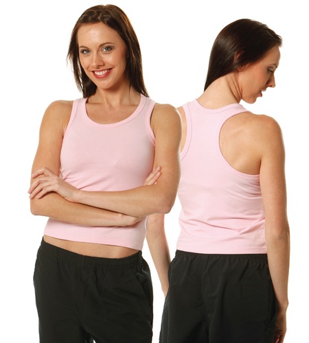 Ladies Fitted Stretch Singlet 