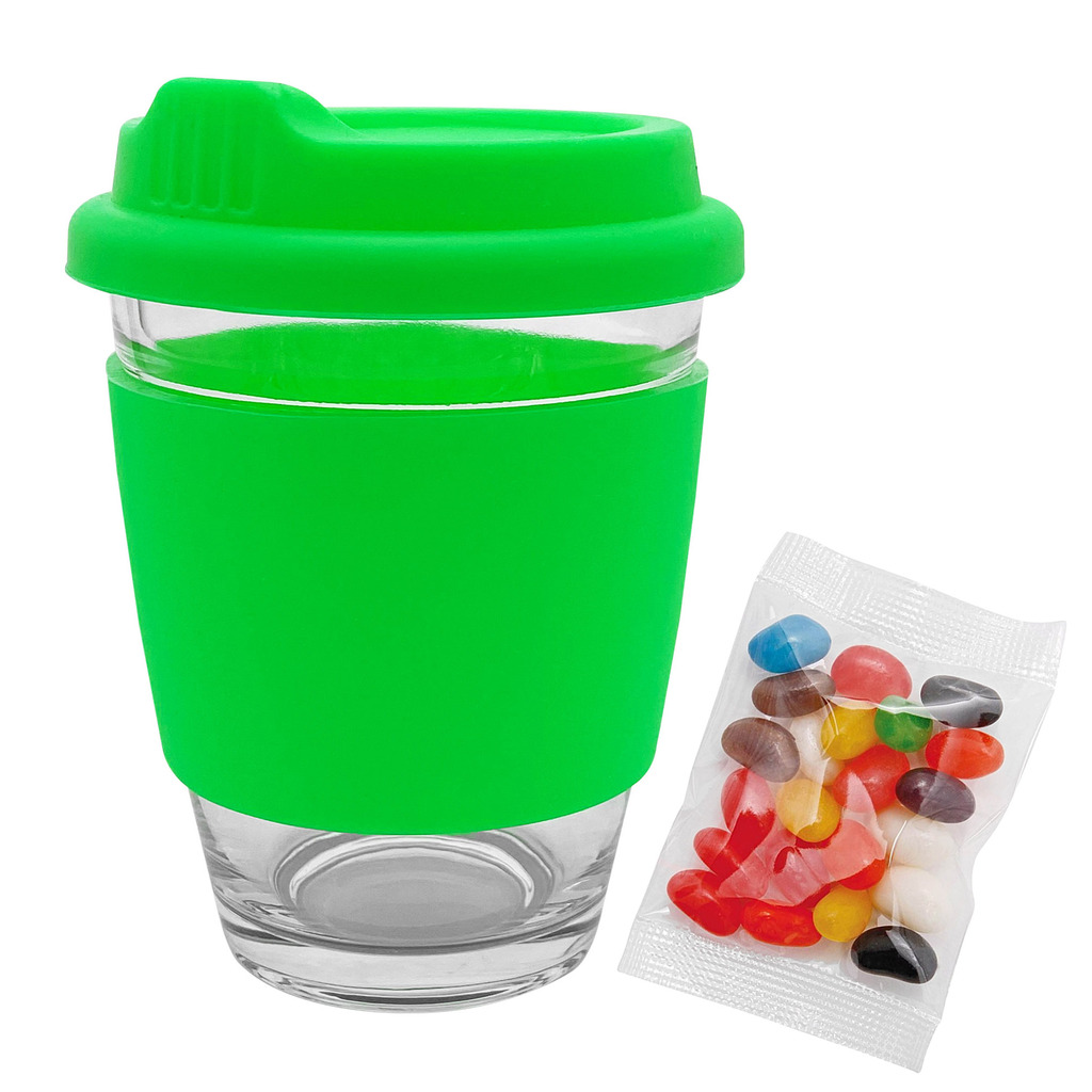 Jelly Bean In Carlo Glass Coffee Cup