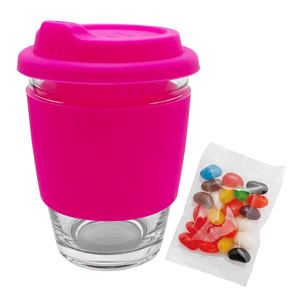 Jelly Bean In Carlo Glass Coffee Cup