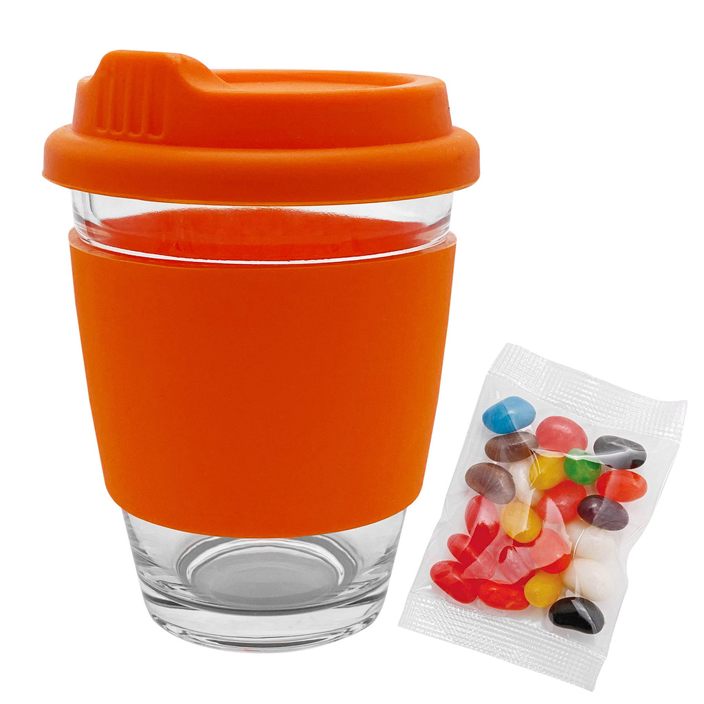 Jelly Bean In Carlo Glass Coffee Cup