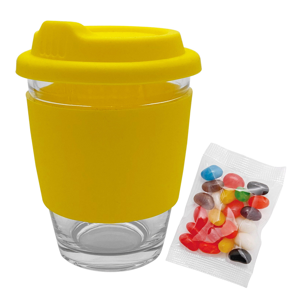 Jelly Bean In Carlo Glass Coffee Cup