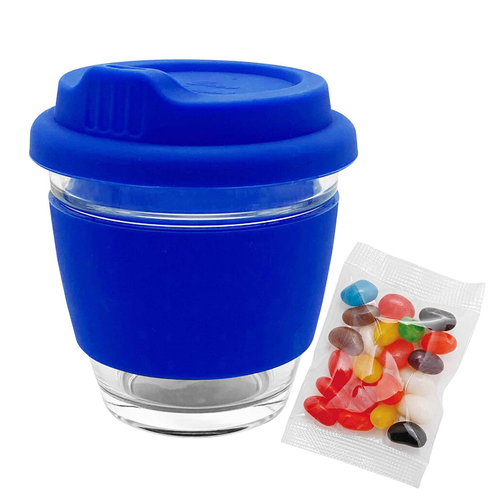 Jelly Bean In Venice Glass Coffee Cup