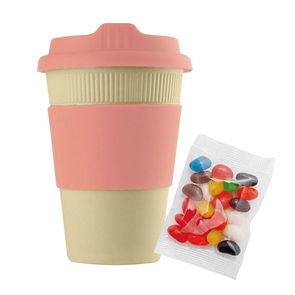 Jelly Bean In 12oz Bamboo Cup