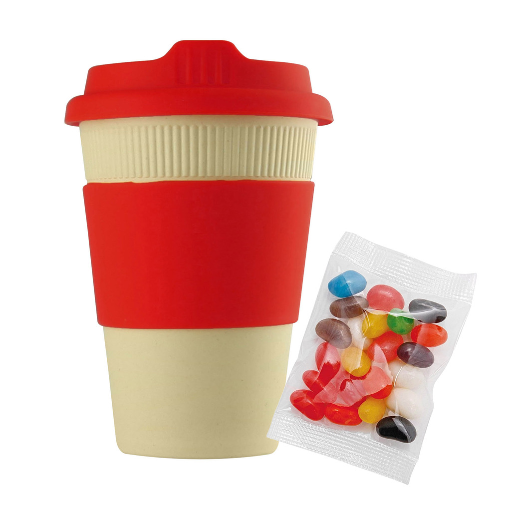 Jelly Bean In 12oz Bamboo Cup