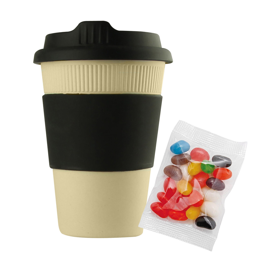 Jelly Bean In 12oz Bamboo Cup