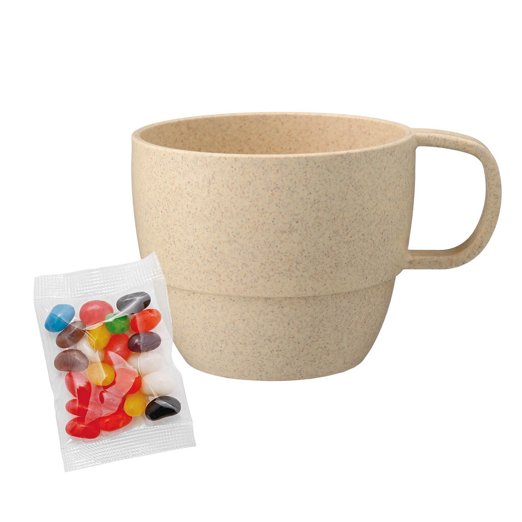 Jelly Bean In Vetto Wheat Straw Cup