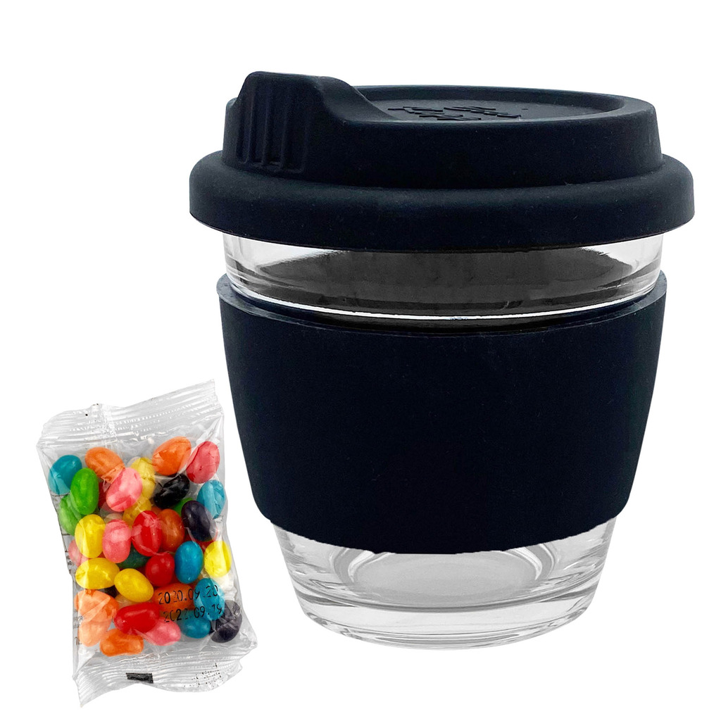 Jelly Bean In Venice Glass Coffee Cup