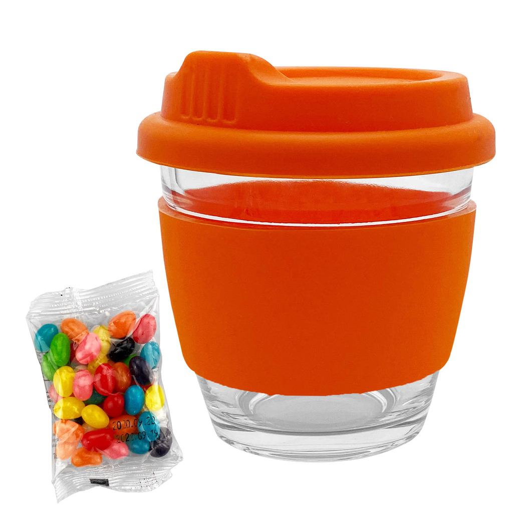 Jelly Bean In Venice Glass Coffee Cup