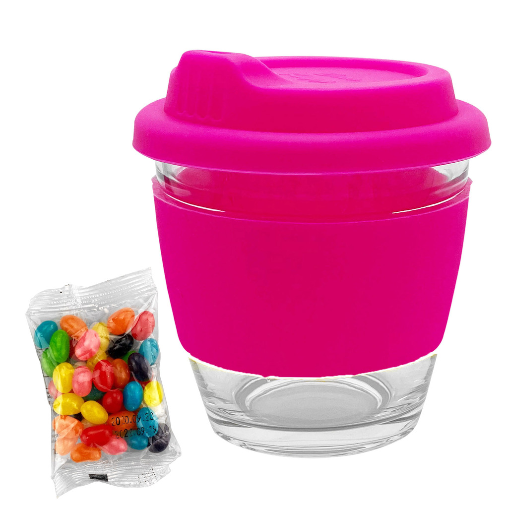 Jelly Bean In Venice Glass Coffee Cup