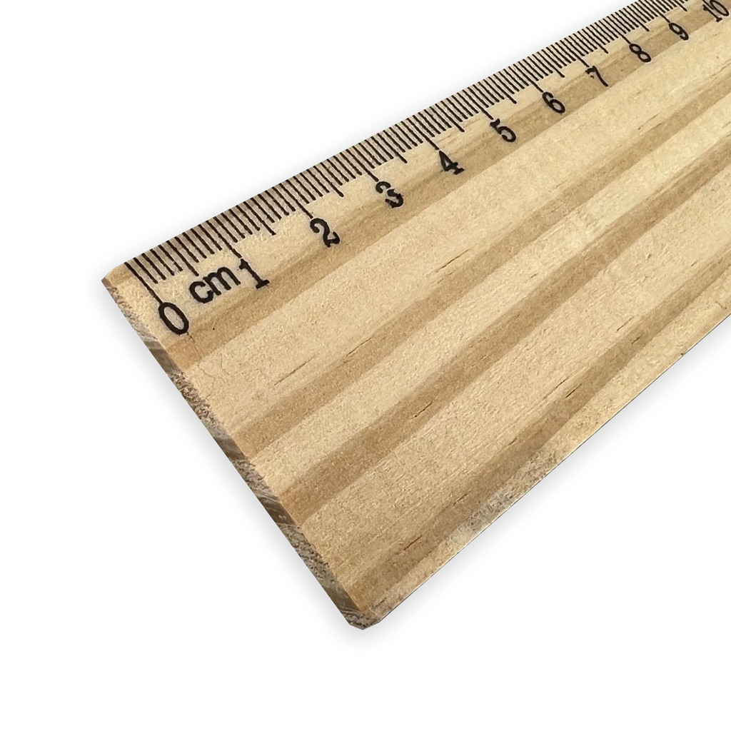 Wood Ruler 30cm