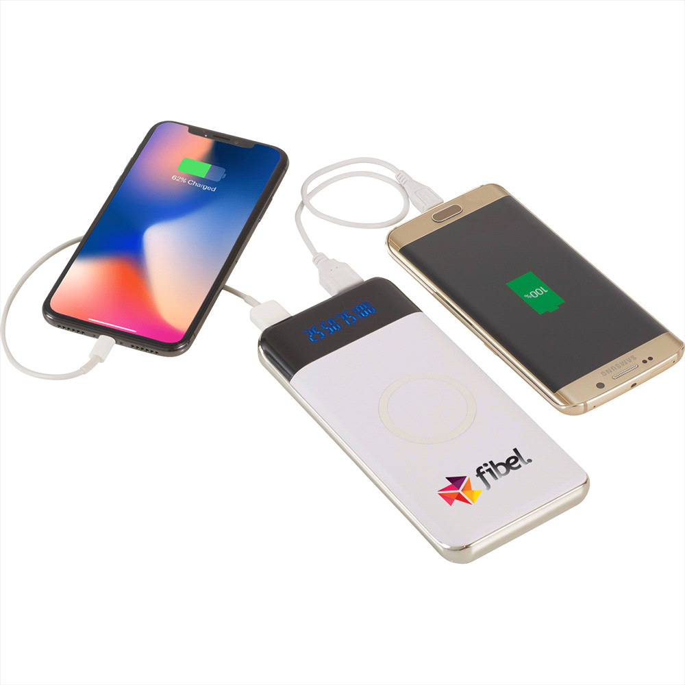 Constant 10000 mAh Wireless Power Bank w/Display