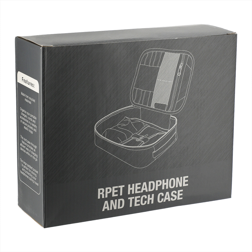 RPET Headphone and Tech Case