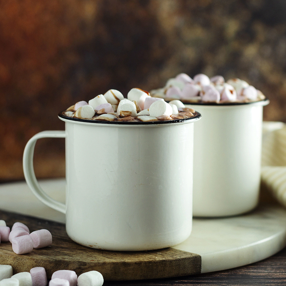 Enamel Metal Cup