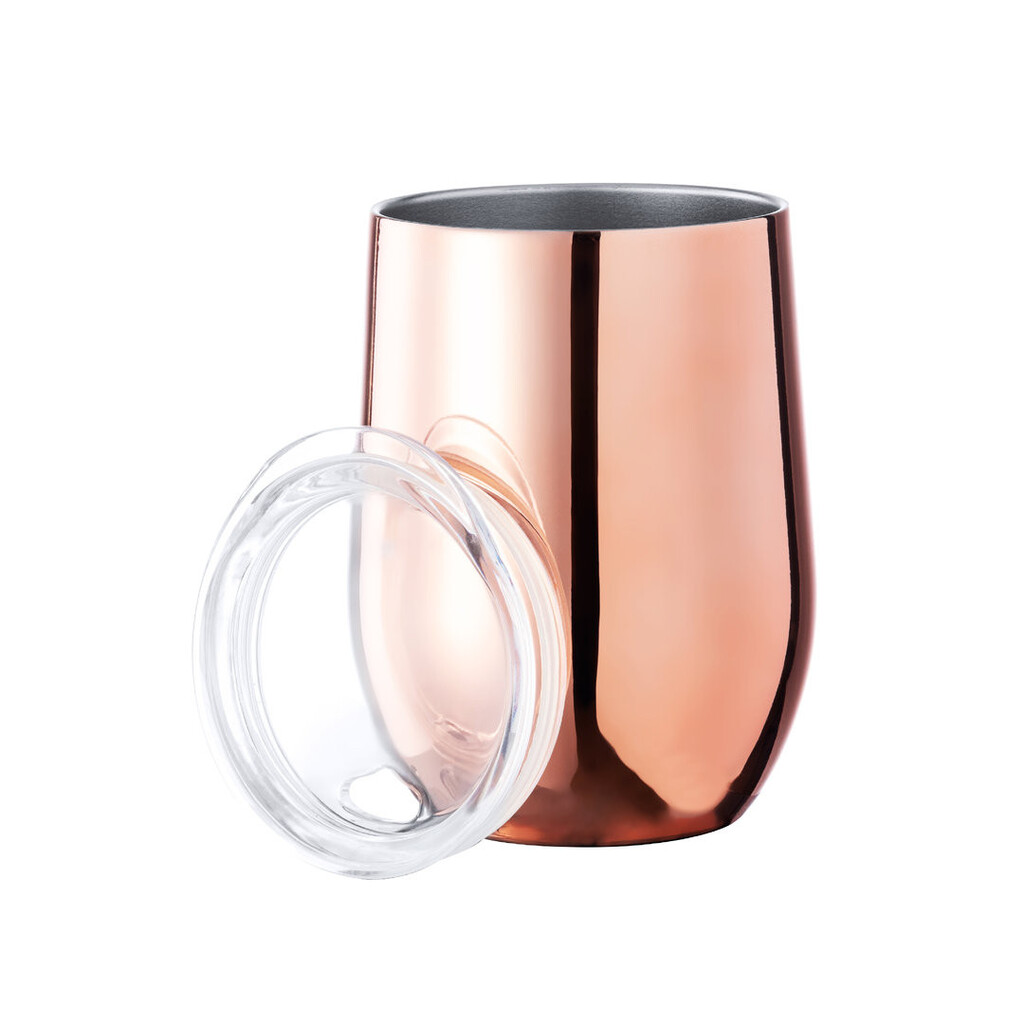 Coffee Cup 350ml Double Walled Copper Coating