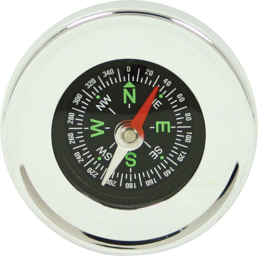 Compass Chrome In Stainless Steel Gift Tin