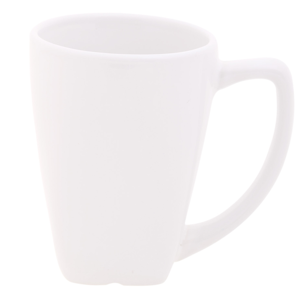 Coffee  Mug 300ml Square Shape D Handle