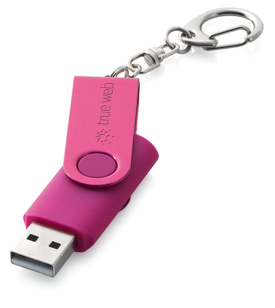 Usb Twister Design With Key Ring  ( Factory Direct Moq)