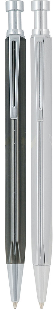 Metal Pen Push Button In Triangular Shape Optic