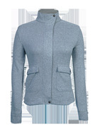 Thea Sweaterfleece Jacket With Snap Placket