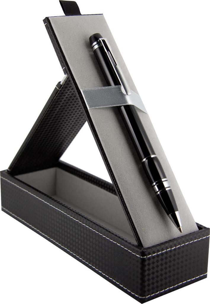 Pen Box Single With Velveteen Inside And Upright Display Zermatt