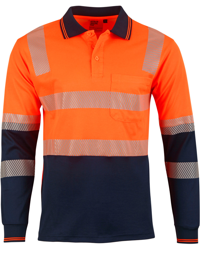 Biomotion Segmented Truedry L/S Safety Polo