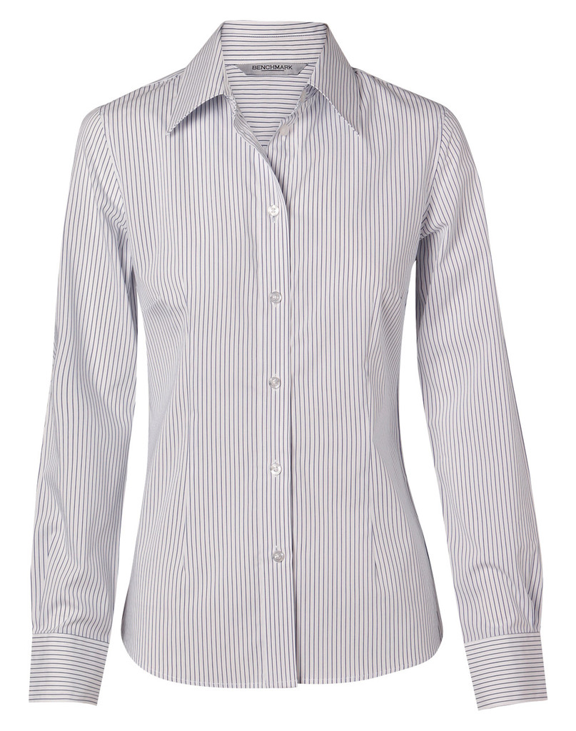 Women's Ticking Stripe L/S Shirt