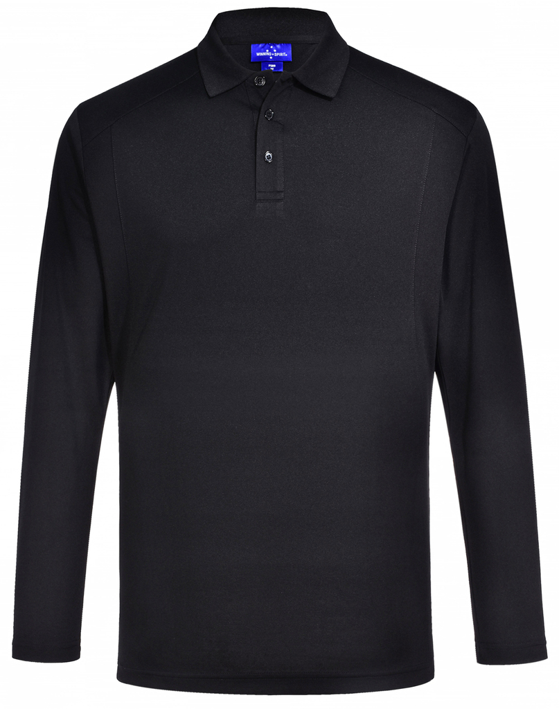 Men's Bamboo Charcoal L/S Polo