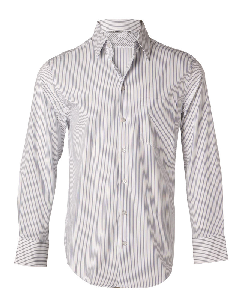 Men's Ticking Stripe L/S Shirt