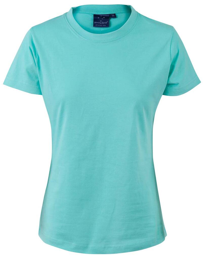 Ladies' Cotton Semi Fitted Tee