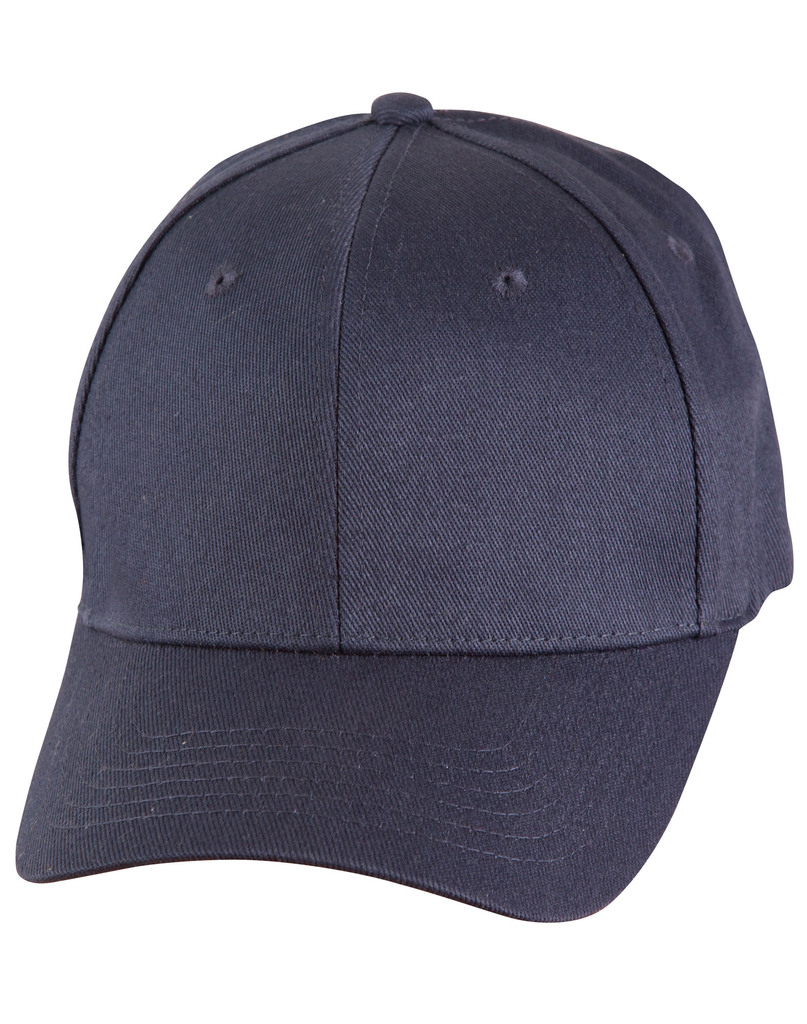 Heavy Brushed Cotton Fitted Cap