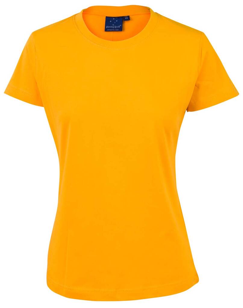 Ladies' Cotton Semi Fitted Tee