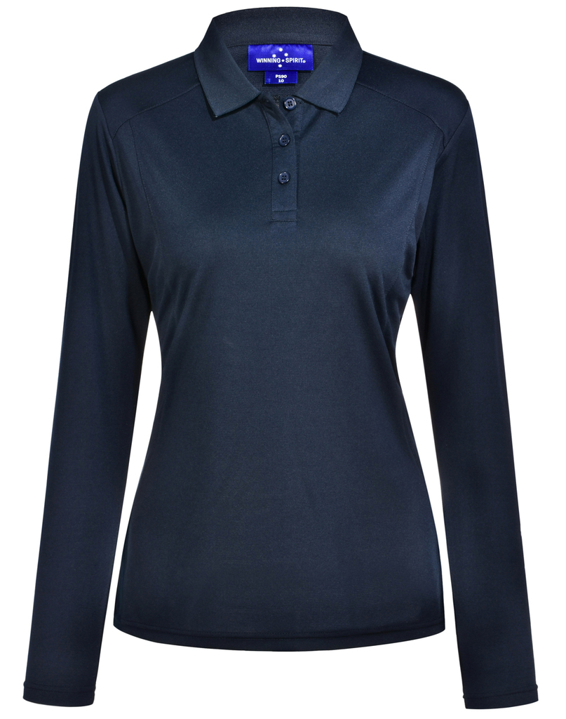 Ladies' Bamboo Charcoal L/S Polo